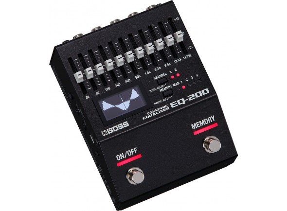 BOSS EQ-200 Equalizador Grafico digital pedal guitarra eletrica computador usb estúdio